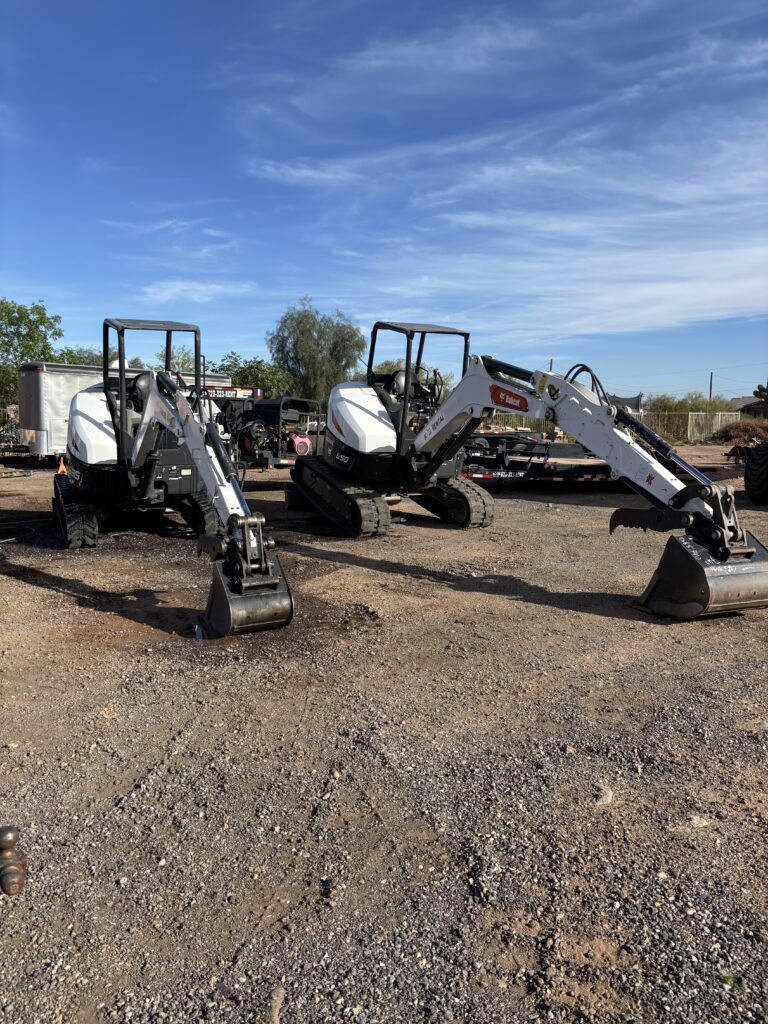 K5 Rental compact equipment ready for service and repair support